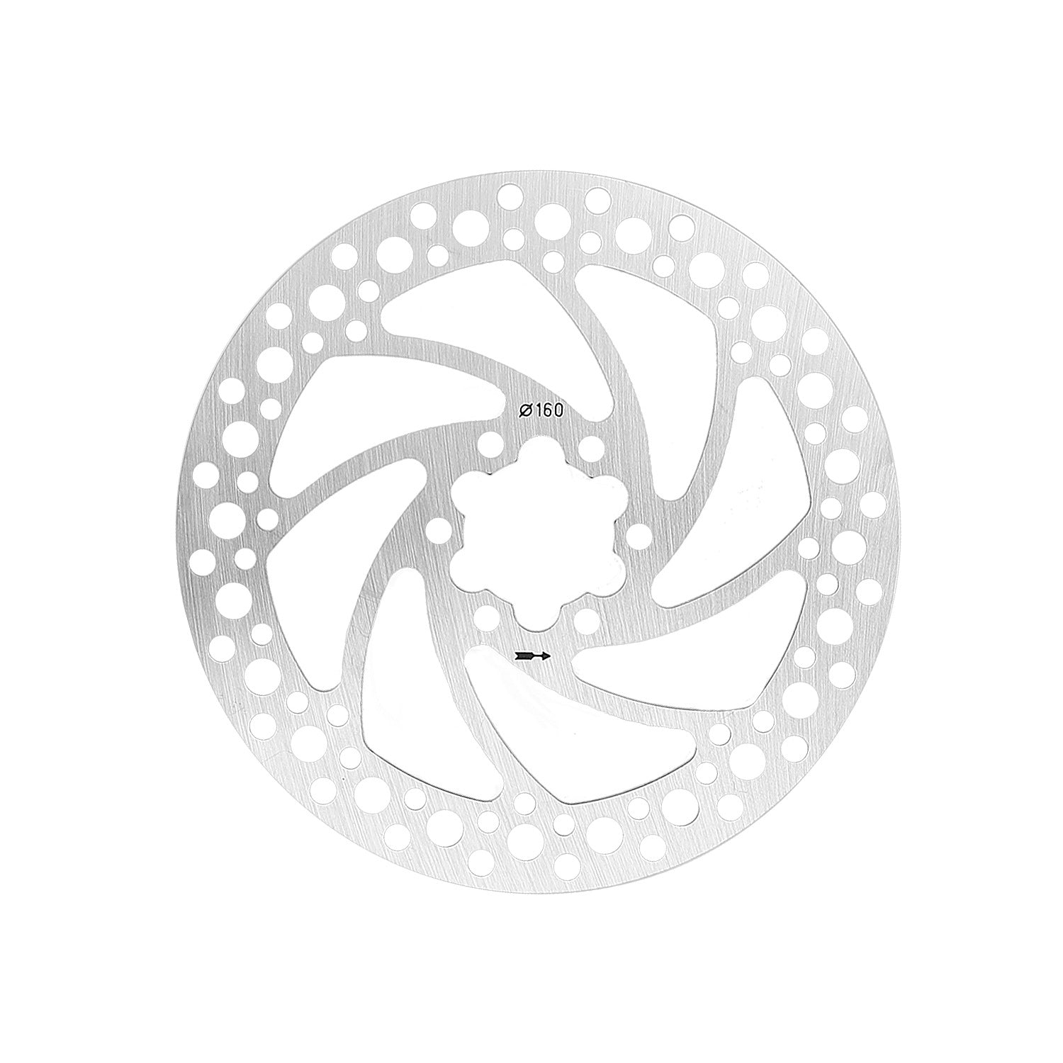 Brake Disc 6 Hole 160mm | Motorcycle Bicycle Rotor Set