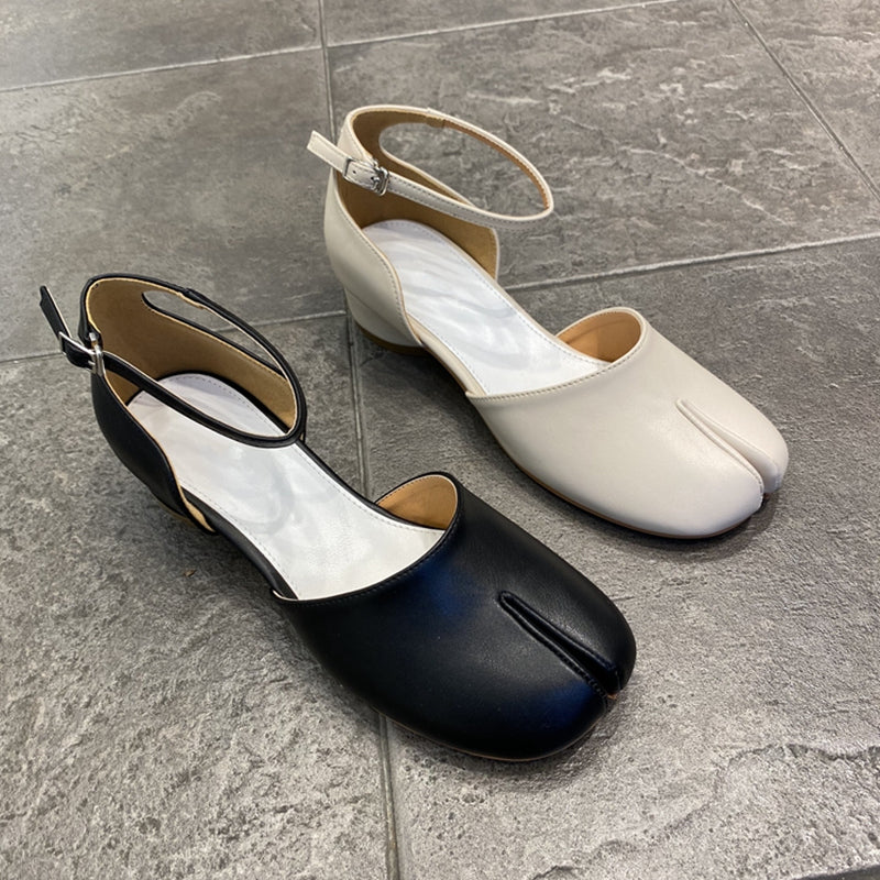 Damen Tabi High Heels Split Toe | avantgarde modische Schuhe