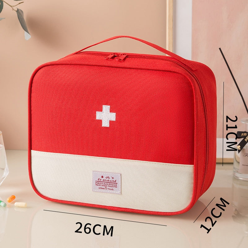 First Aid Bag | Travel Medicine Organizer Oxford Fabric