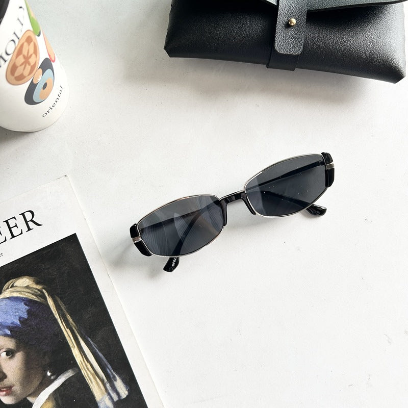 Retro Metall Cat Eye Sonnenbrille Damen | UV400 Luxus