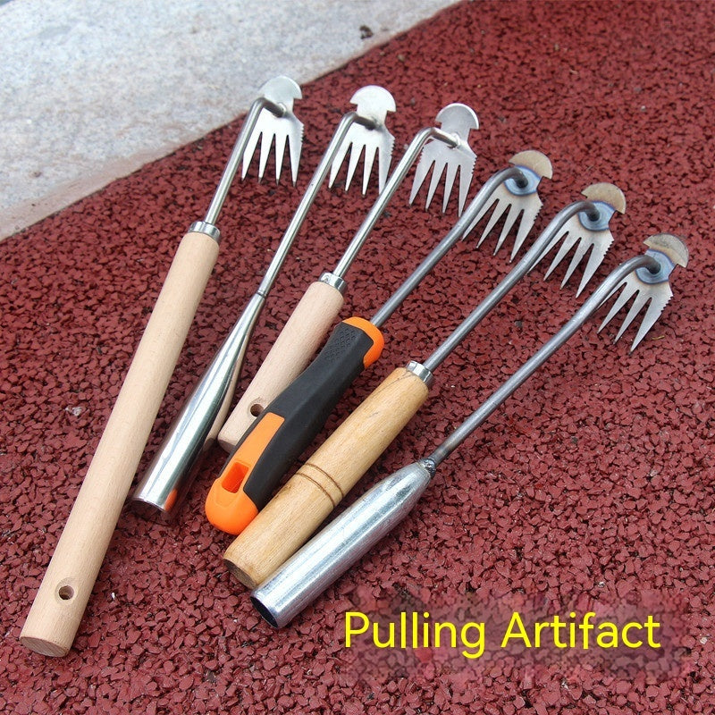 Stainless Steel Weed Puller – Robust Garden Tool for Weed Removal
