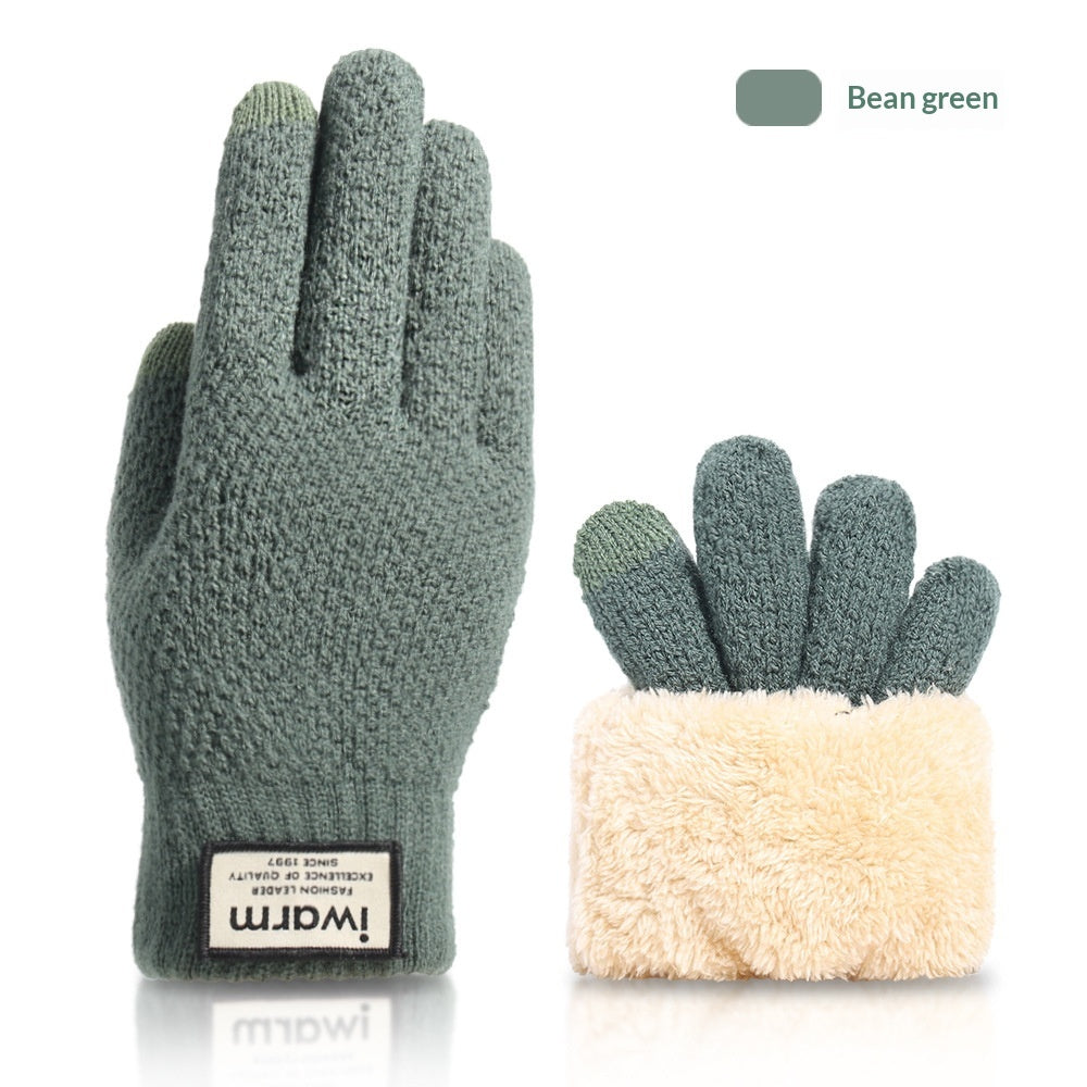 Men's Touchscreen Gloves Warm Fleece Winter Elegant