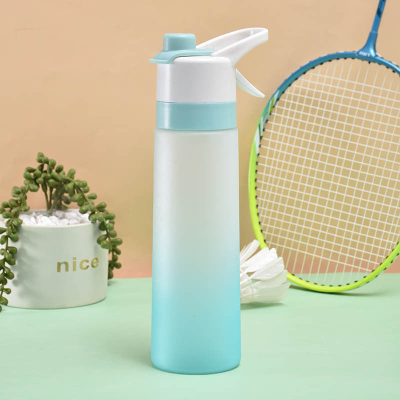 Spray Drinking Bottle Premium – Sports Water Bottle with Mist Function
