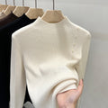 Women's Autumn Winter Top | Elegant Chic Knit Look