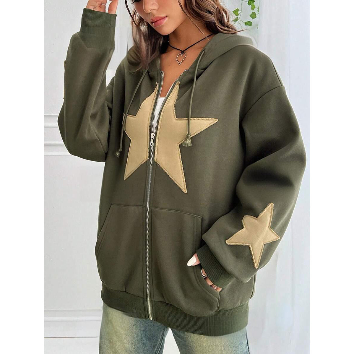 Women's Oversized Hooded Jacket | Casual Cardigan Coat