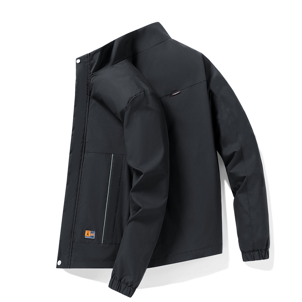 Men's Autumn Jacket Stand-Up Collar – Stylish Casual Transitional Jacket