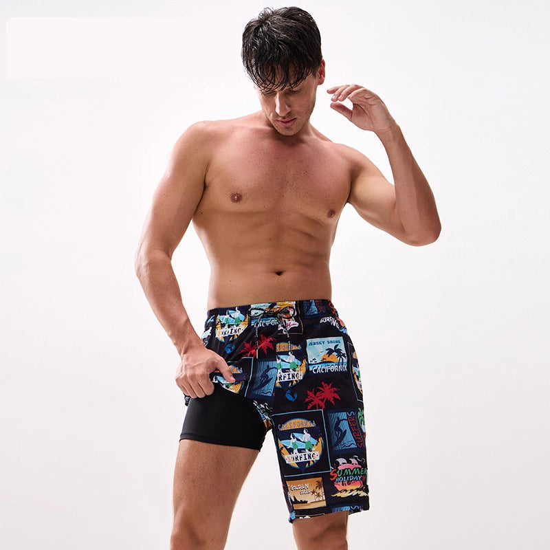 Partner Beach Shorts Quick Dry – Digital Print Summer Shorts