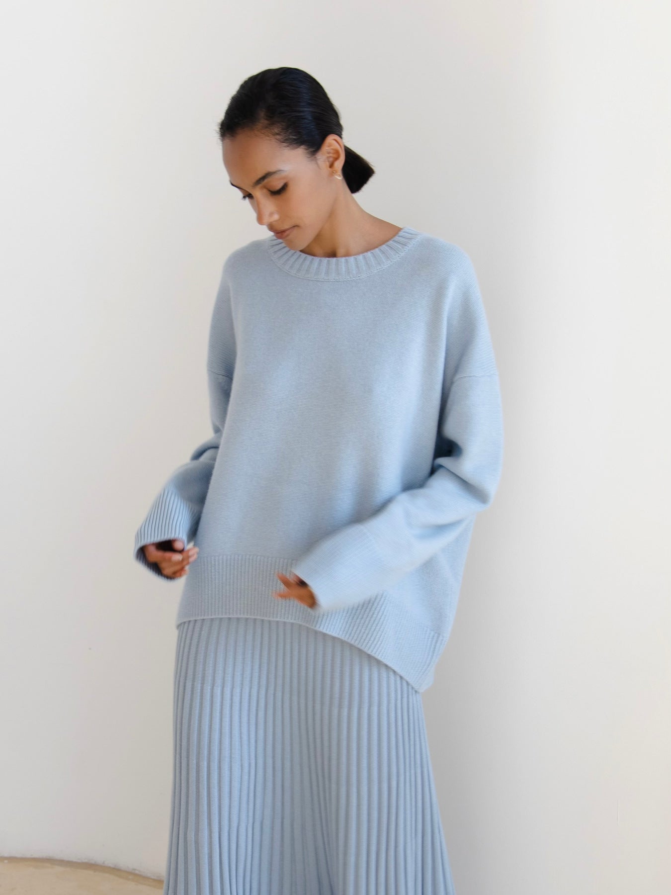 Versatile Women's Knitted Jumper – Loose Basic Pullover for Every Look