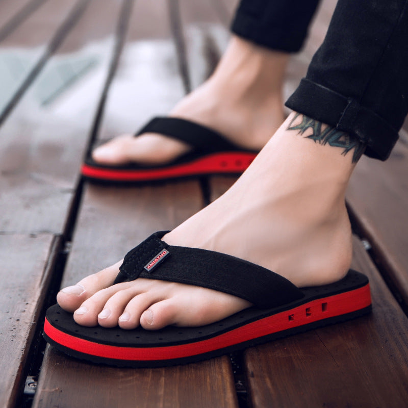 Men's Flip-Flops Herringbone | Non-slip Summer Slippers
