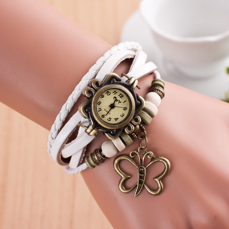 New bracelet, hollow butterfly bracelet in women's style, punk fashion, student, watch