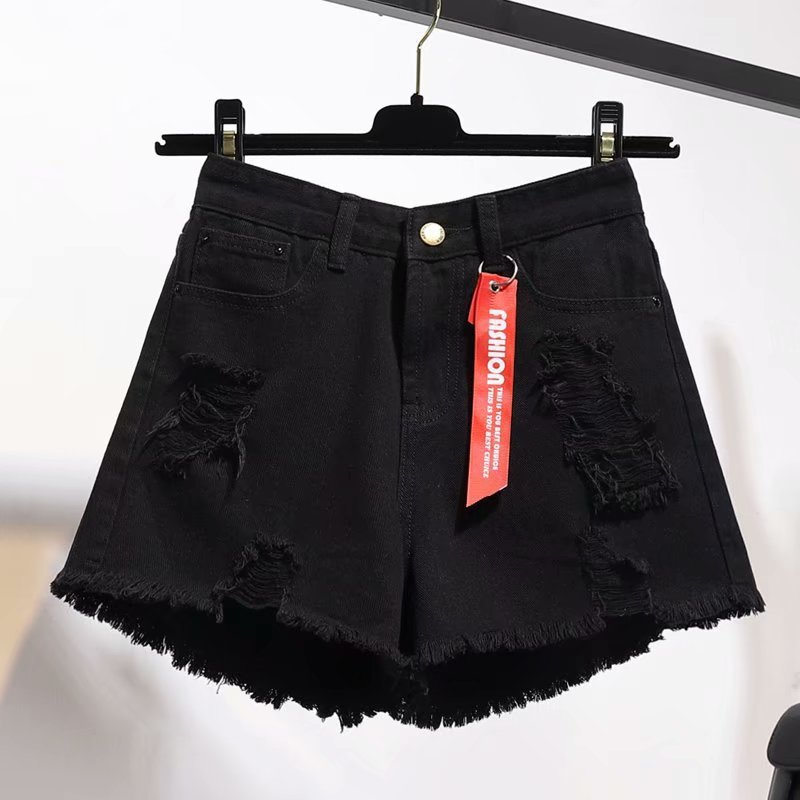 Women's Loose Denim Shorts | Casual Summer Hotpants