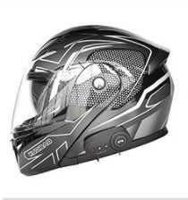 Motorcycle Helmet Bluetooth FM | Smart Helmet Music Call Comfort