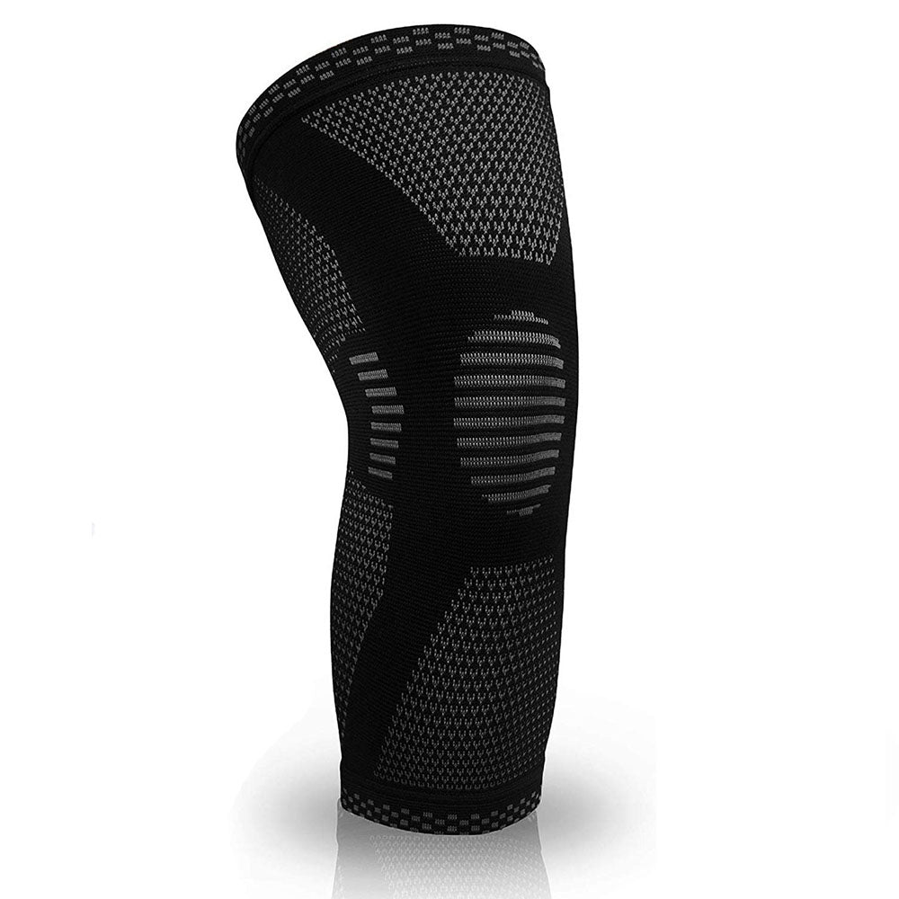 Knitted Sports Knee Pads | Elastic Knee Braces Breathable & Non-Slip