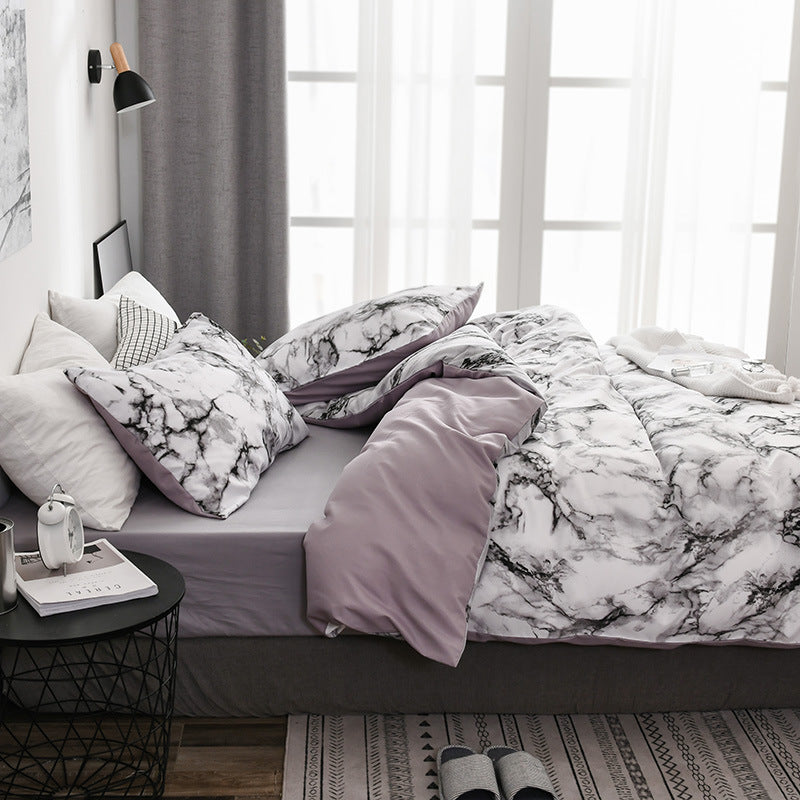 Bettwäsche Marmor Design | modern weich atmungsaktiv langlebig