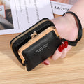 Women's Leather Wallet Small - Many Card Slots & Large Capacity