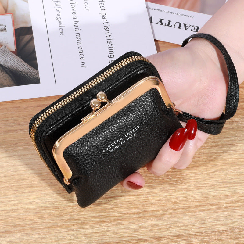 Women's Leather Wallet Small - Many Card Slots & Large Capacity
