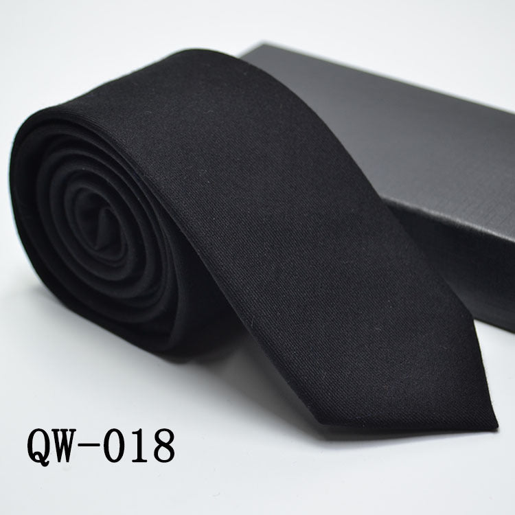 Slim Men's Tie elegant | Wool Look modern stylish
