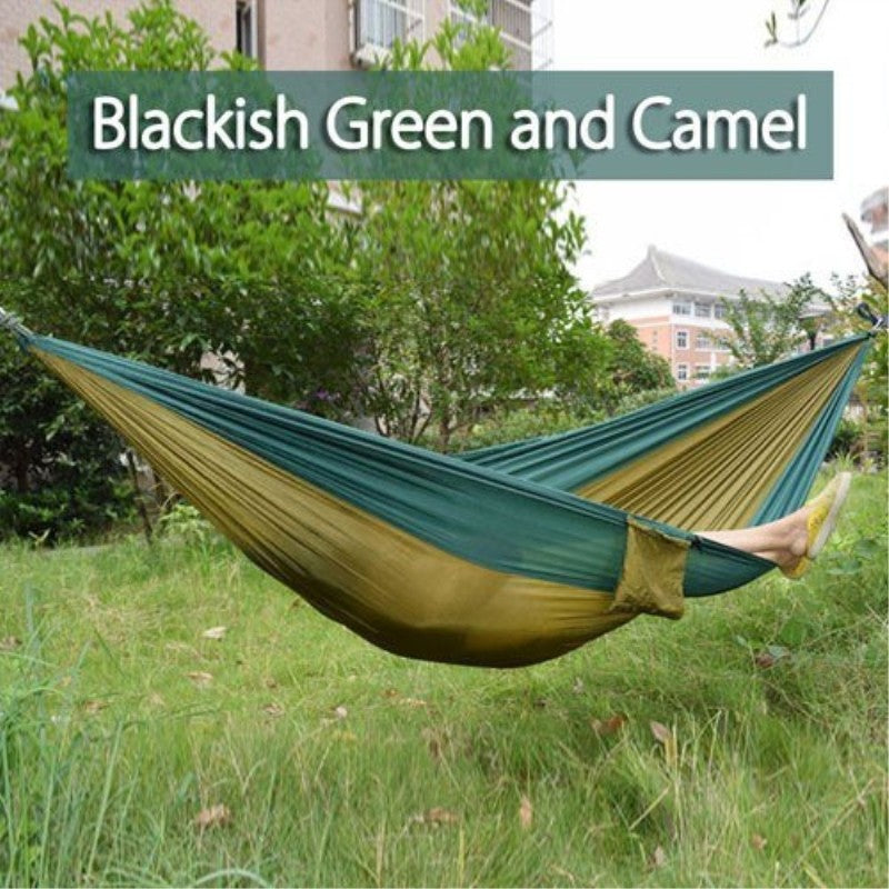 Ultralight Double Camping Hammock made from Parachute Nylon | Portable & Durable Outdoor