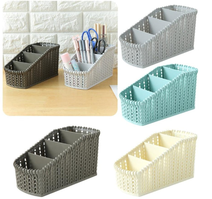 Office Storage Box Plastic Stackable | Organization System