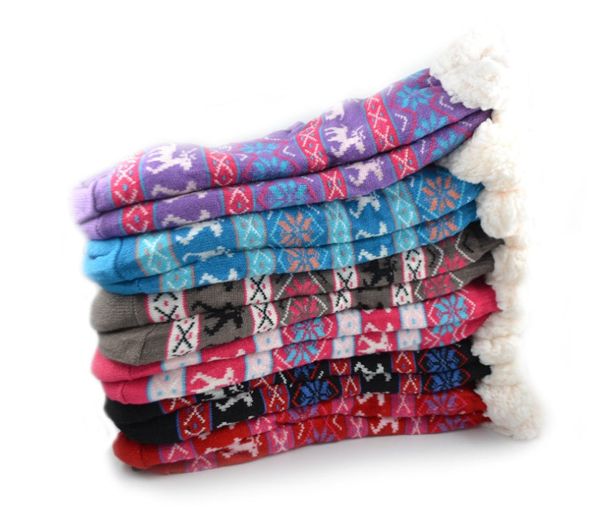 Women's Christmas Cozy Socks | Warm Festive Winter Socks