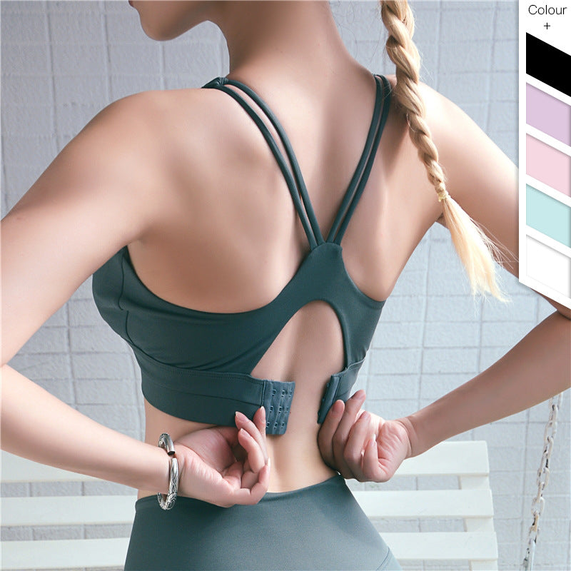 Adjustable Sports Bra with Strong Support and Breathable Comfort