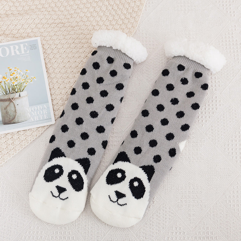 Women's Cozy Mid-Calf Socks | Warm Carpet Tube Socks