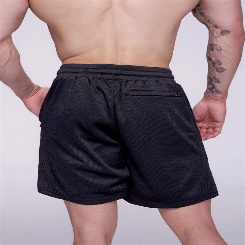 Men's Mesh Shorts American Style – Summer Sports Leisure Shorts