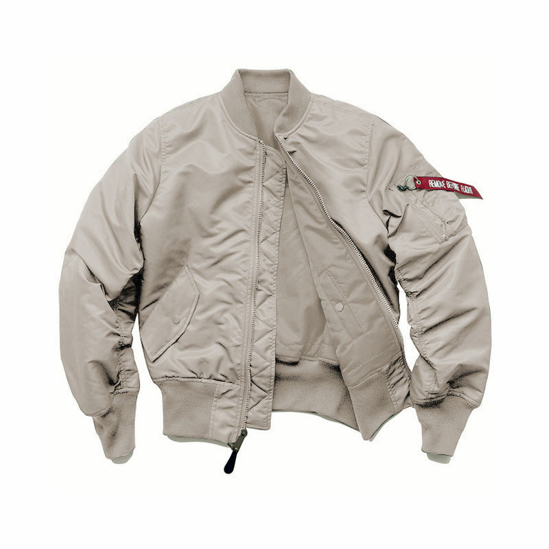 Men's Plus Size Workwear Jacket with Stand-Up Collar – Robust Style & Comfort
