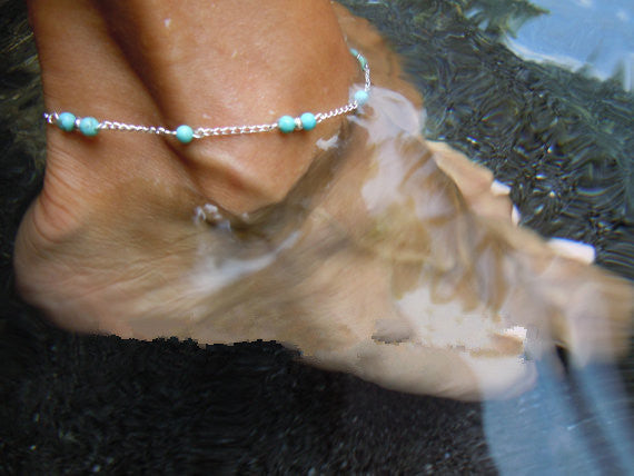 Handmade Beaded Anklet for Women - Boho Stylish & Unique