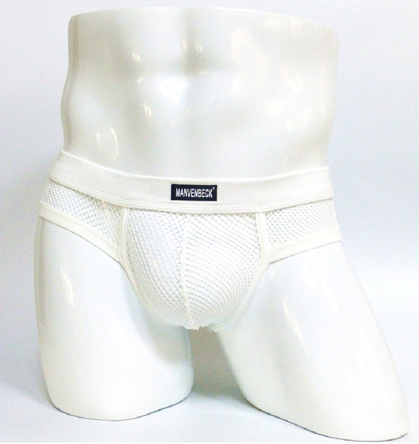 Men's Mesh Briefs Transparent | Low Waist Convex Sexy Underwear