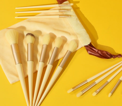 13-teiliges Make-up Pinsel Set | Profi Kosmetikpinsel für Foundation, Blush & Lidschatten