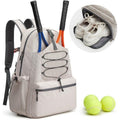 Large Tennis Backpack | 4 Rackets | Shoe Compartment | Sports Bag