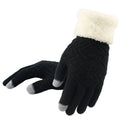 Damen Winter Strickhandschuhe | Warme Kuschel Thermohandschuhe