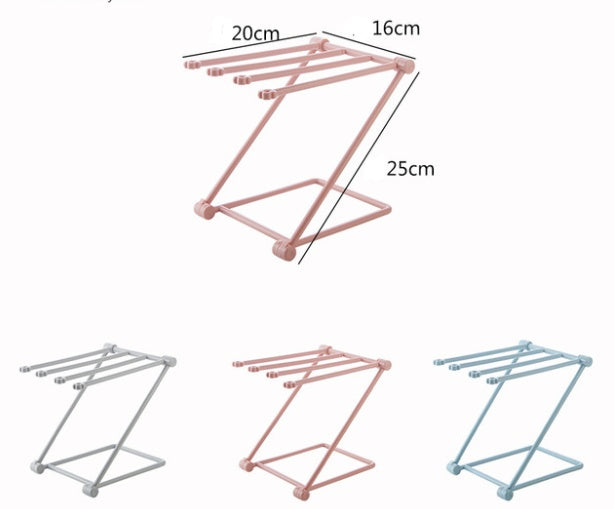 Foldable Kitchen Organizer | Space-Saving Dishcloth Holder