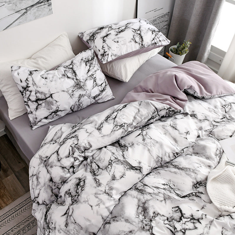 Bettwäsche Marmor Design | modern weich atmungsaktiv langlebig