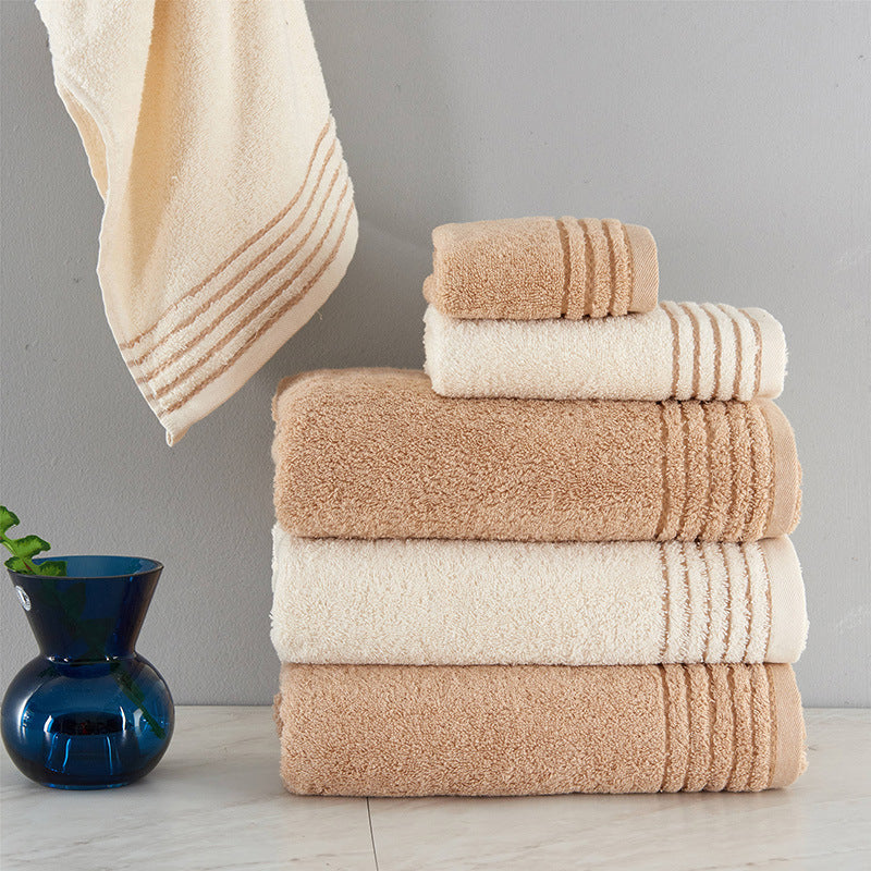 Baumwoll Handtuch Set | Weich saugstark Badezimmer kaufen