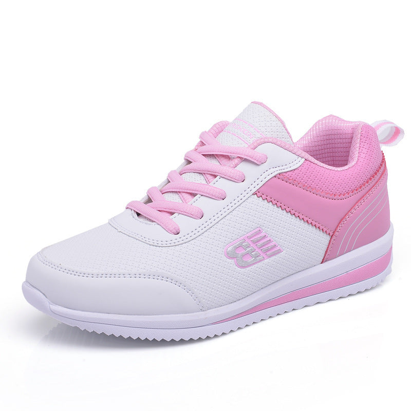 Damen Leder Sneaker – Stylische Student Freizeit Schuhe
