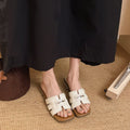 Women's Braided Mules – Elegant Summer Slides with Platform Sole