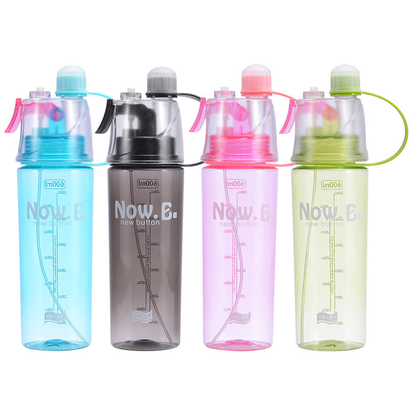 Sport Spray Water Bottle Premium – Outdoor Water Bottle with Mist
