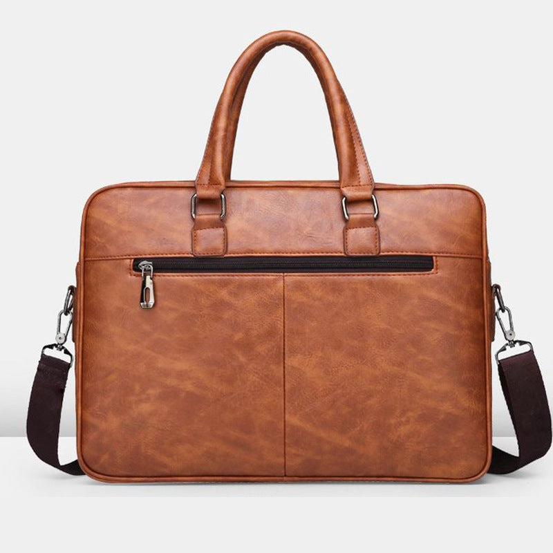 Men's Classic Business Briefcase – Simple Elegant Laptop Bag