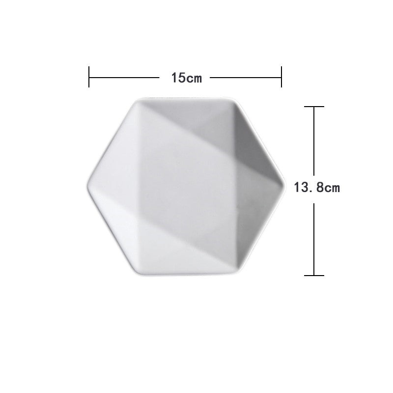 Matte Ceramic Plates Modern | Elegant Dinner Plate Design Kitchen