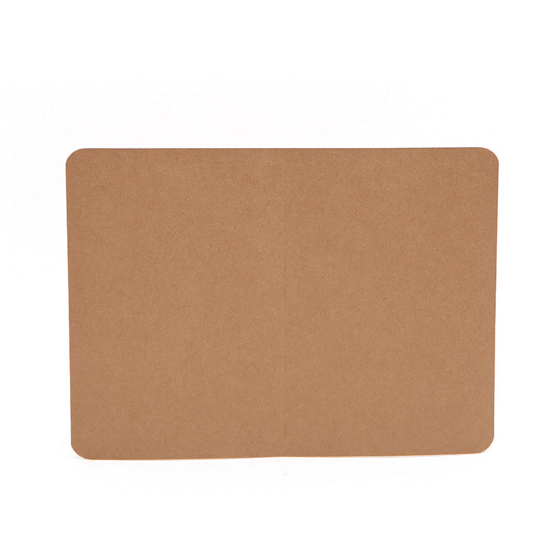 Kraft Cardstock Cards | Blank Greeting Cards DIY Natural Paper Set