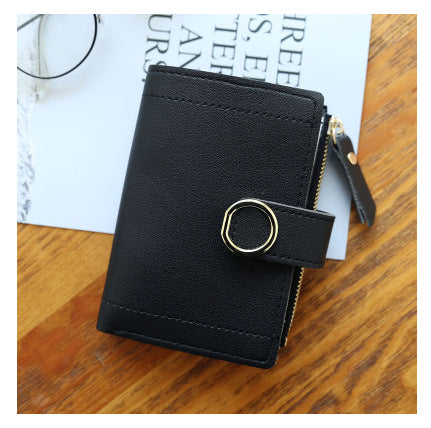 Women's Wallet with Buckle Ring | Elegant Fashion Purse