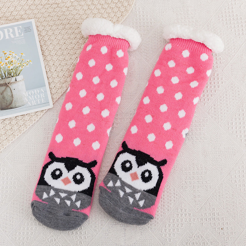 Women's Cozy Mid-Calf Socks | Warm Carpet Tube Socks
