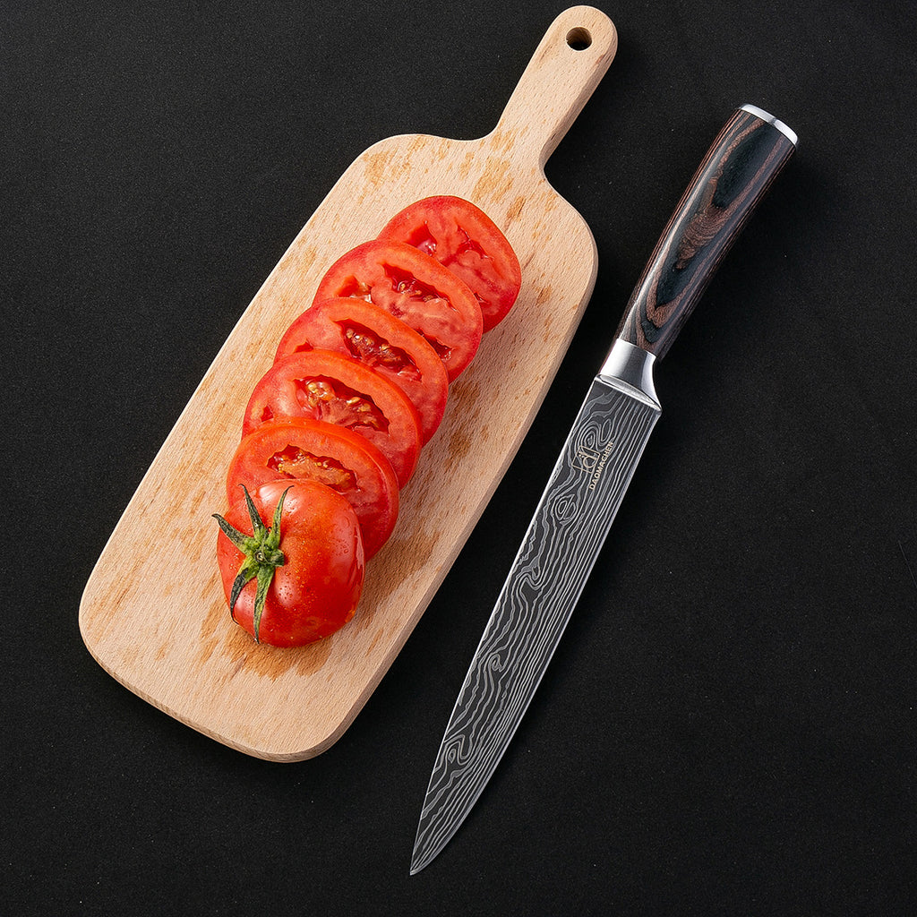 Kitchen Knife Set Stainless Steel | Chef Knife Cleaver Professional