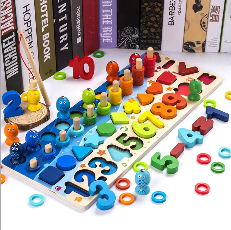 Alphabet Number Puzzle Kids | 3D Learning Toy Colorful