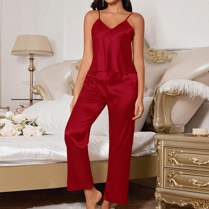 Women's Pajama Set with Cami Top & Pants – Loose, comfortable & modern