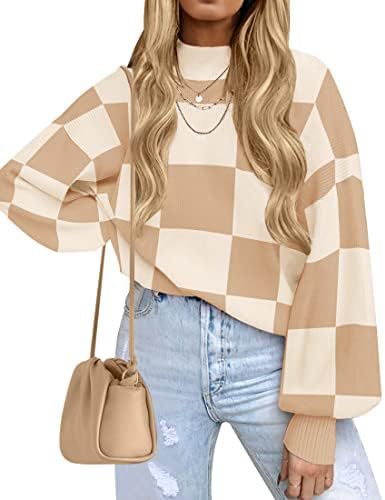 Damen Rollkragenpullover | Gestreifter Rippstrick Winterlook