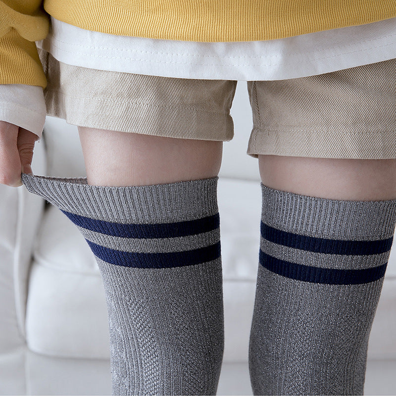 Damen Overknee Socken – Lange Kniestrümpfe High Tube Style