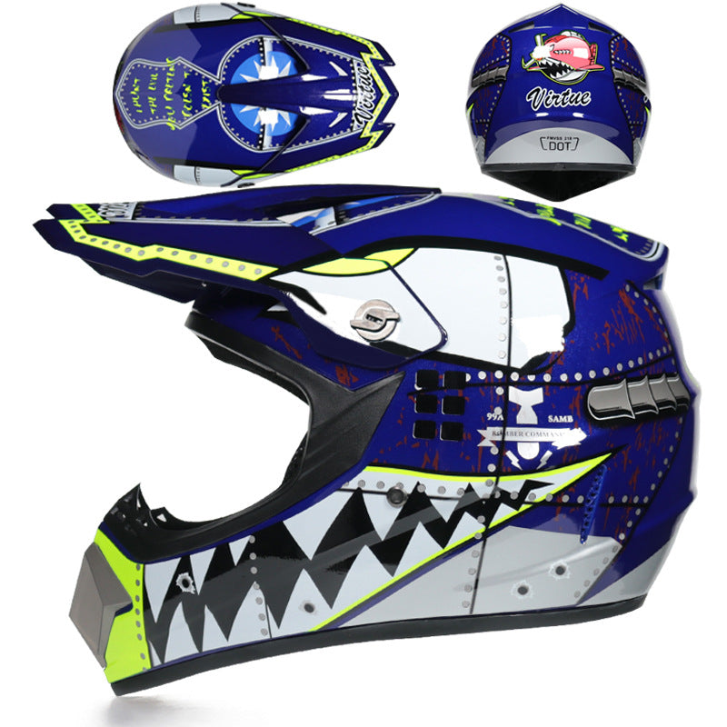 Offroad Motorcycle Helmet Small | Light Safe Comfortable Stylish